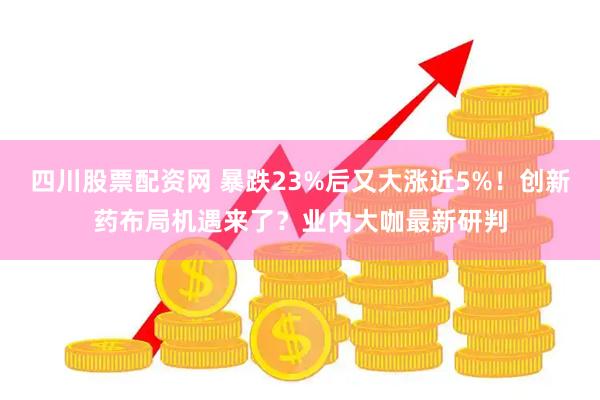 四川股票配资网 暴跌23%后又大涨近5%！创新药布局机遇来了？业内大咖最新研判