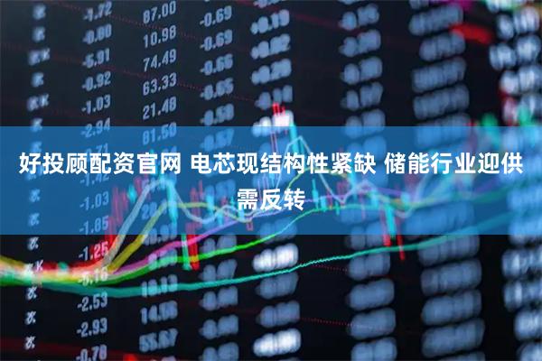 好投顾配资官网 电芯现结构性紧缺 储能行业迎供需反转